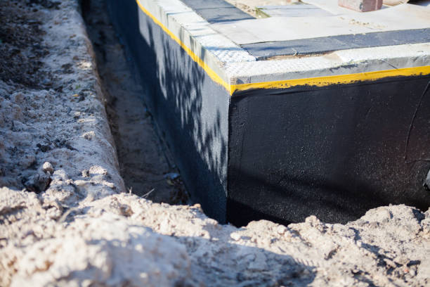 Professional Exterior Waterproofing technician working in Kellnersville, WI